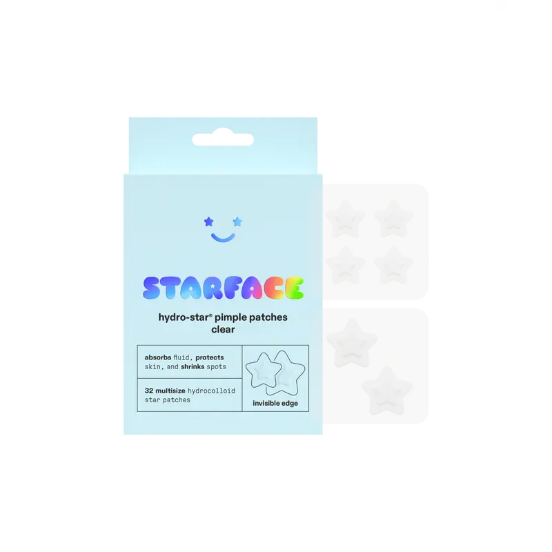 Starface Hydro-Star Clear Pimple Patches, 32 ct
