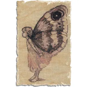 Butterfly  55-A033 K Counted Cross Stitch Kit