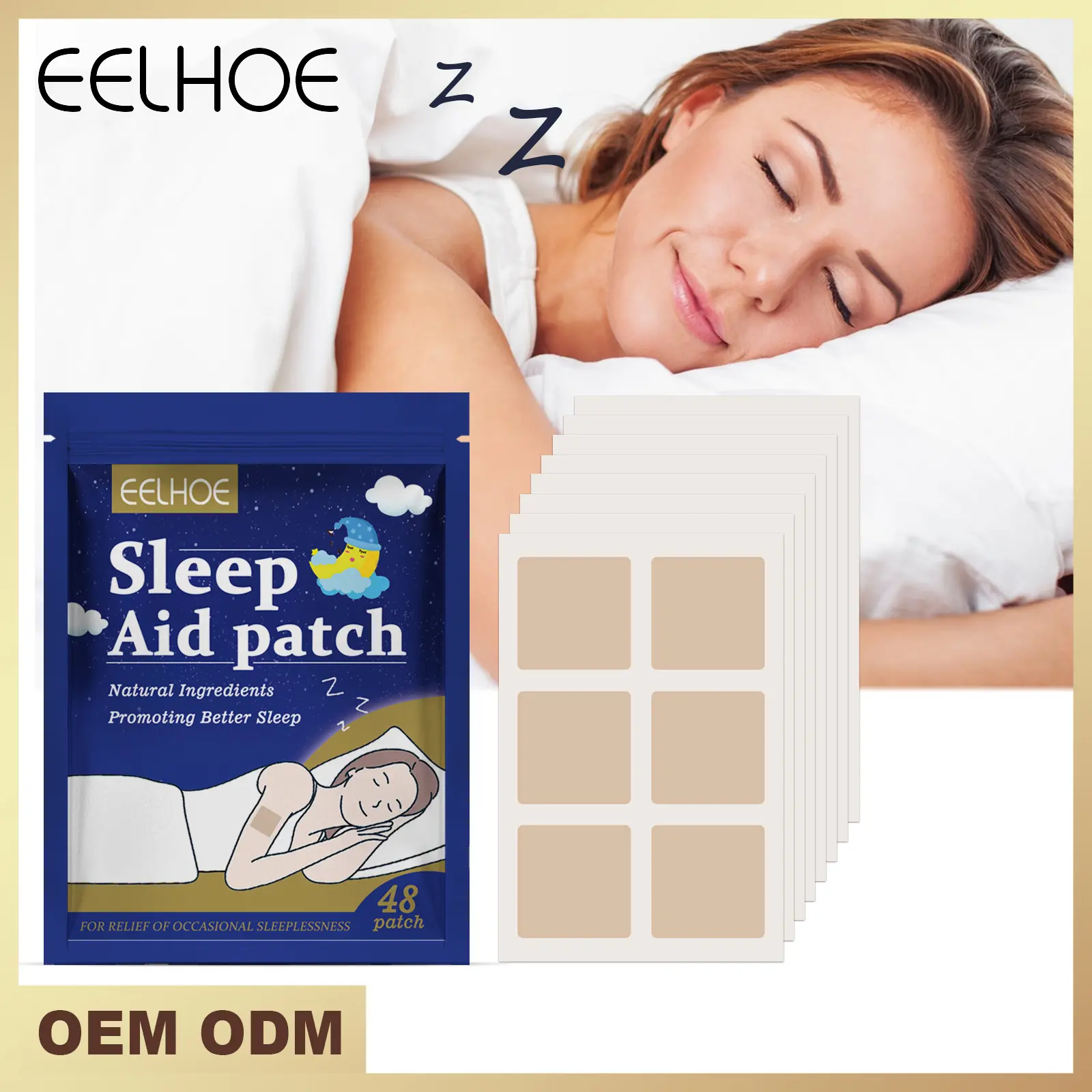 Sleep Patches | Relaxation Wellness Patches for Nighttime Routine | Gentle Self Care Support for a Comfortable Rest