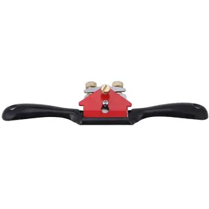 Hand Planer 9 Inch Adjustable Woodworking Cutting Plane Spokeshave Hand Trimming Tool With Screw