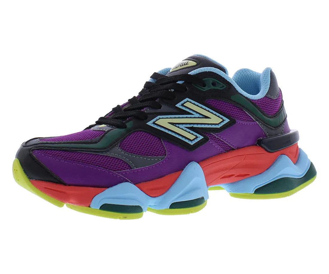 New Balance 9060 Unisex Sports Sneakers, Versatile Outdoor Athletic Footwear
