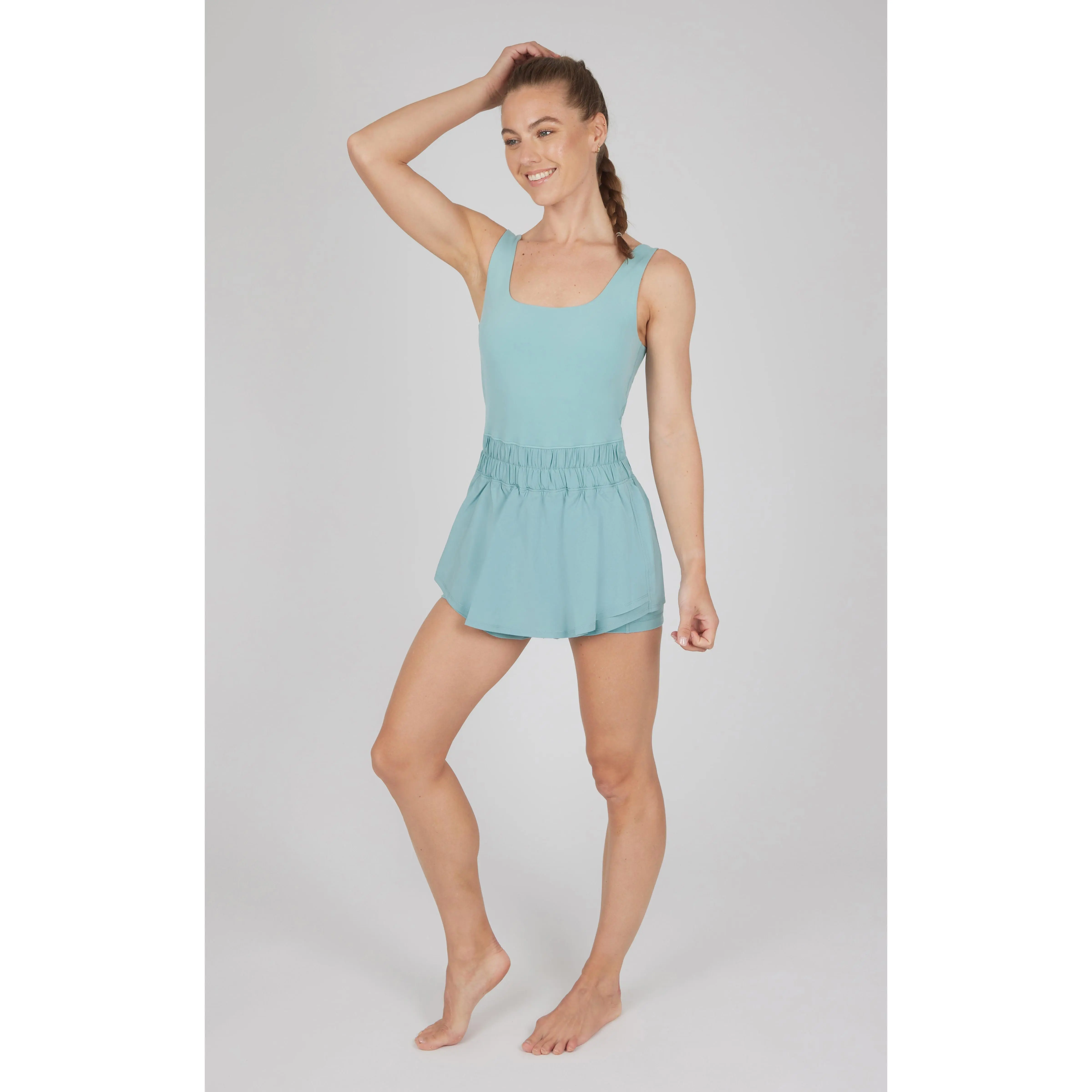 Lux Hybrid Skort Romper