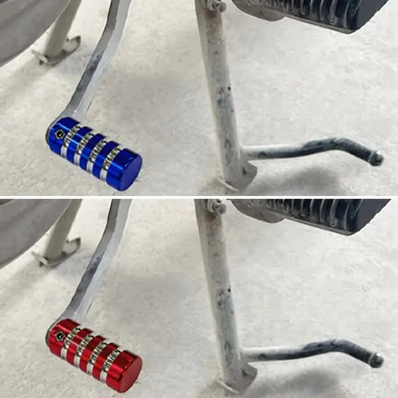 Motorcycle Gear Shift Lever Replacement Kit, Shift Knob, Aluminum Alloy, Compatible with Most Motorcycles, Easy Installation, Versatile, Manual and Automatic Transmission, Shifter Knob