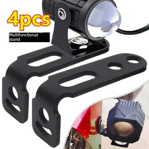 Motorcycle spotlight bracket - Universal adjustable bracket - Suitable for scooters and electric bicycles fenders - LED fog light bracket - Metal motorcycle modification part