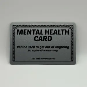 Plastic Mental Health Awareness Card for your wallet