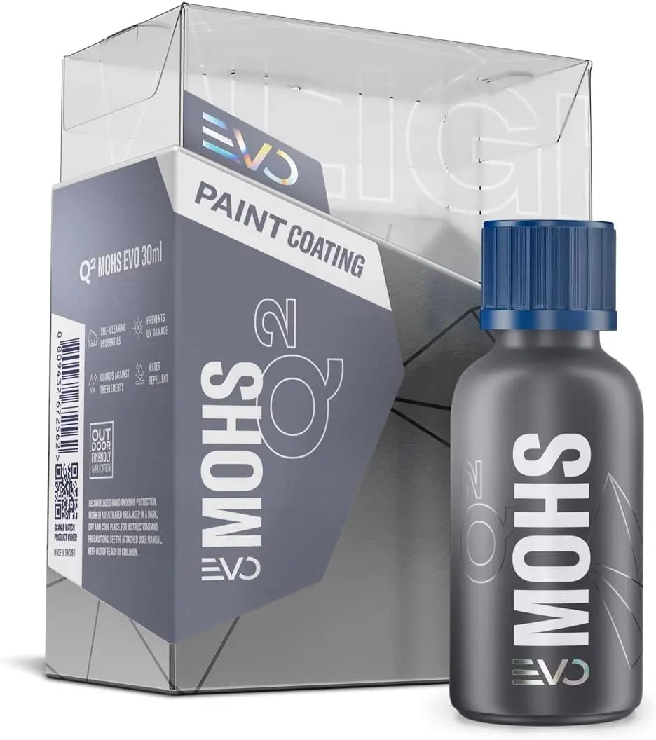 GYEON MOHS Ceramic Coating for Cars | Deep Gloss & 3-Year Protection | DIY Paint Coating Kit for Long-Lasting Shine | Easy Application & Hydrophobic Finish