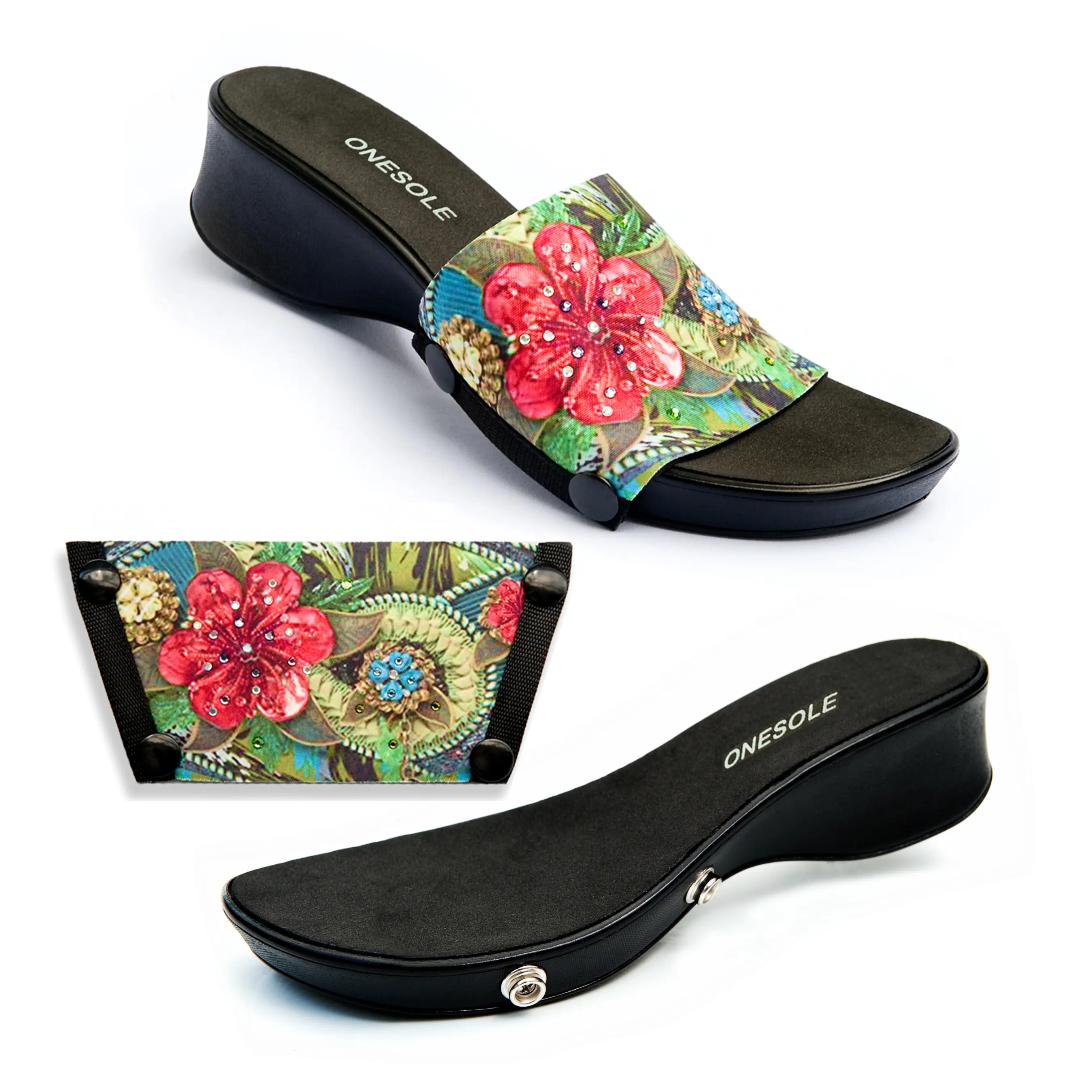 Onesole Shark tank 3 in 1 Trtavel Shoe Set Size 5