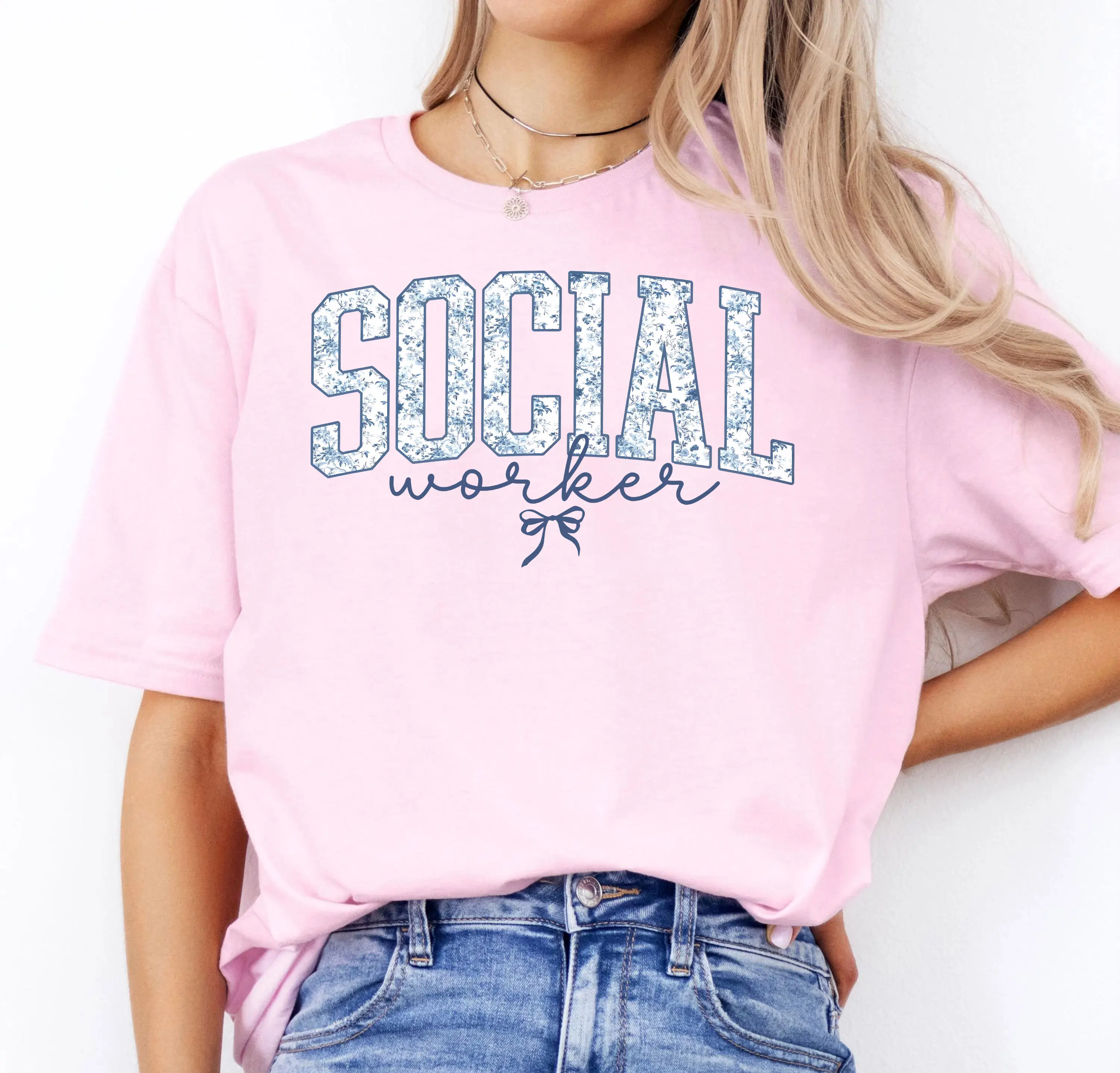 Social Worker T-SHIRT Or Sweatshirt,  School Counselor Shirt, School Social Work tee Cotton Bottom Fabric
