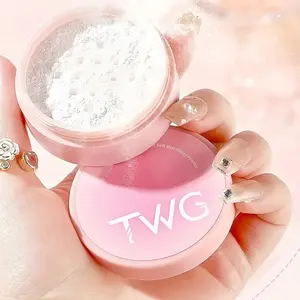 Perfect Makeup Oil-Control Setting Powder - Beauty Powder, Face Powder, Lightweight, natural, medium coverage, sweat-resistant loose powder with soft mist dispenser, suitable for all skin types