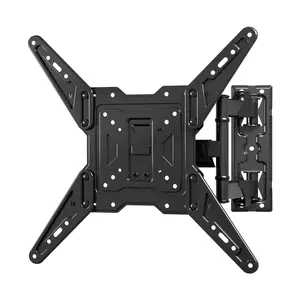 Clearance Sale  Full Motion TV Wall Mount for Most 26-60 Inch Flat Curved TVs, Wall Mount TV Bracket with Swivel Articulating Extension Tilt Arm, Support up to 77lbs, Max VESA 400x400mm(MAP3)