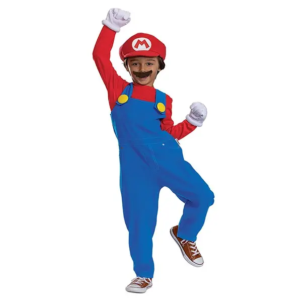 Super Mario Bros Kid's Premium Mario Costume
