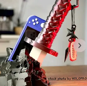 Katana style Switch Lite holder