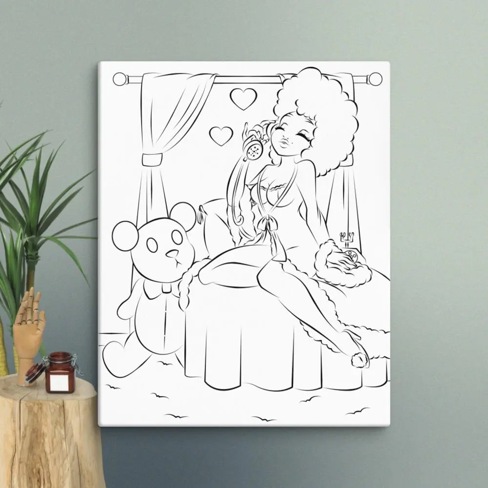16x20 Canvas for Paint and Sip ( Canvas Only)
