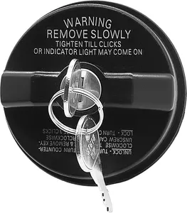 Locking Gas Cap, Lock Fuel Cap Compatible With Chevy GMC Silverado Cruze Express Malibu Colorado Suburban Tahoe Equinox Terrain Sierra Savana Acadia Acura Buick Cadillac Lexus And More
