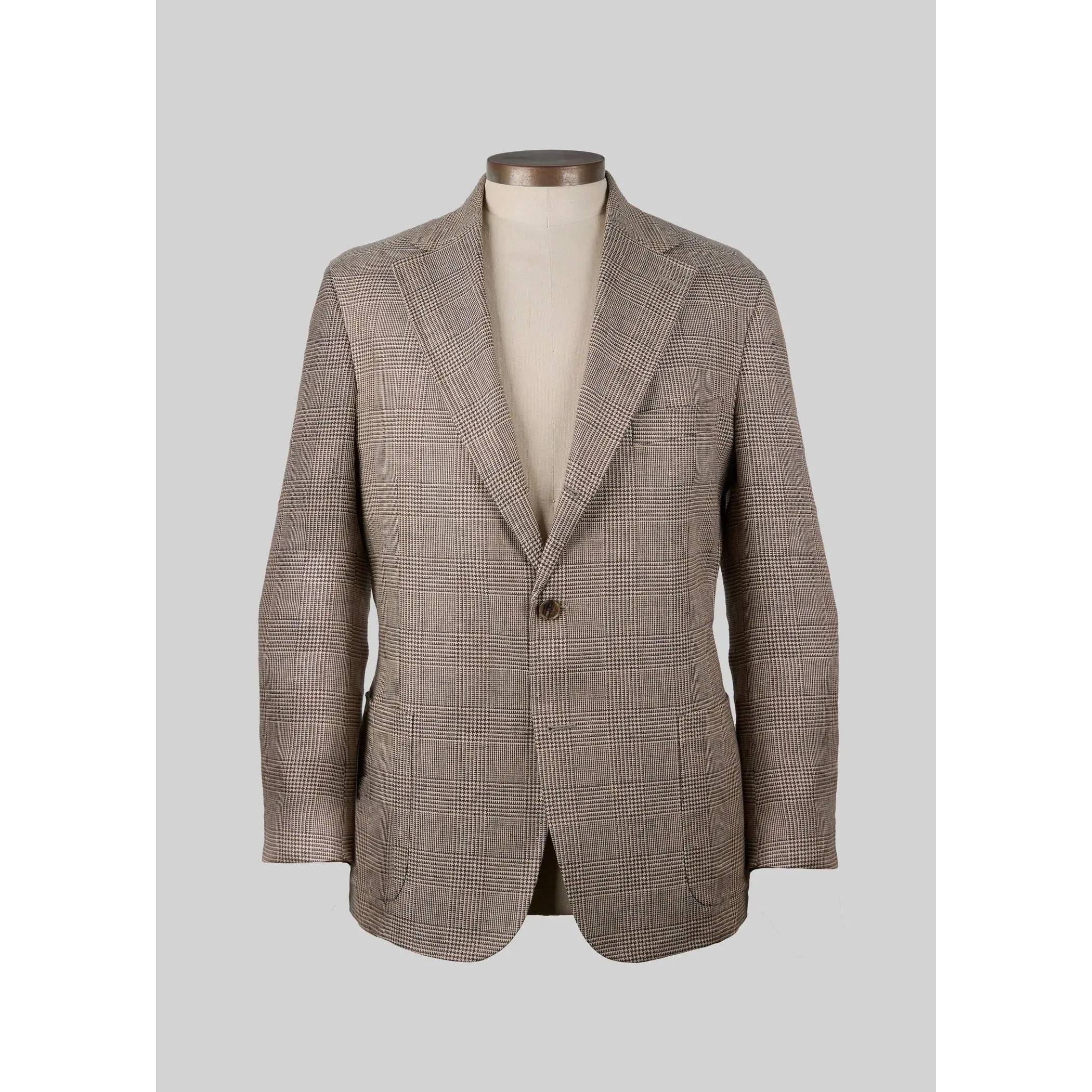 Irish Linen Glen Check Sport Coat