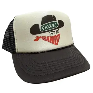 Skoal Bandit Trucker Hat Vintage Snapback 100% Polyester Front 100% Nylon Mesh Back Adjustable Unworn Classic 5-Panel Cap