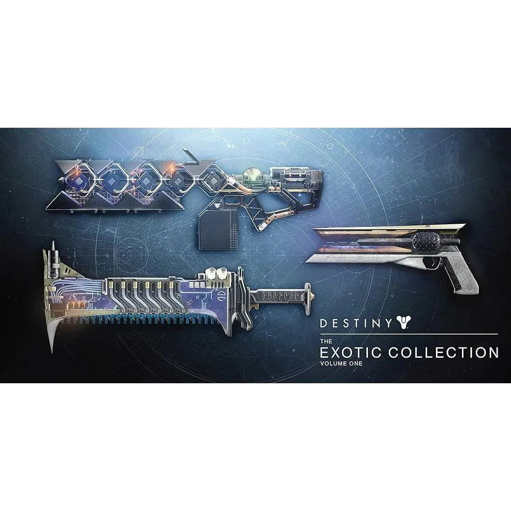 Destiny: The Exotic Compilation - Volume 1 Literature & Art Book, Exotic Weapons Guide, Comprehensive Visual Guide for Fans of Destiny 2, Including Thorn, Hawkmoon, Exclusive Artwork