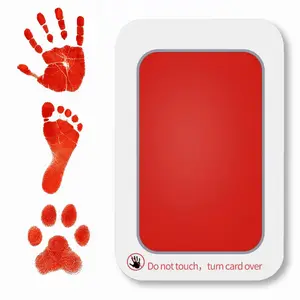 Adorable Pet Growth Record Set, Capture Paw Prints & Baby Handprints, Safe Formula, Washable, Creative Parent-Child Activity