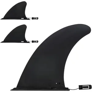 Set of 3 Paddle Board Fin Replacement, Surfboard Fins for Water Sports