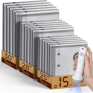 【Essential for Travel 】30/15 Pack Cordless Travel Vacuum Storage Compression Bag Set with Rechargeable air Pump Waterproof & Reusable Compression Packing Bags for 2 Size,140L/Min Powerful Air Removal，Perfect for Carry-On Suitcases, Organiser