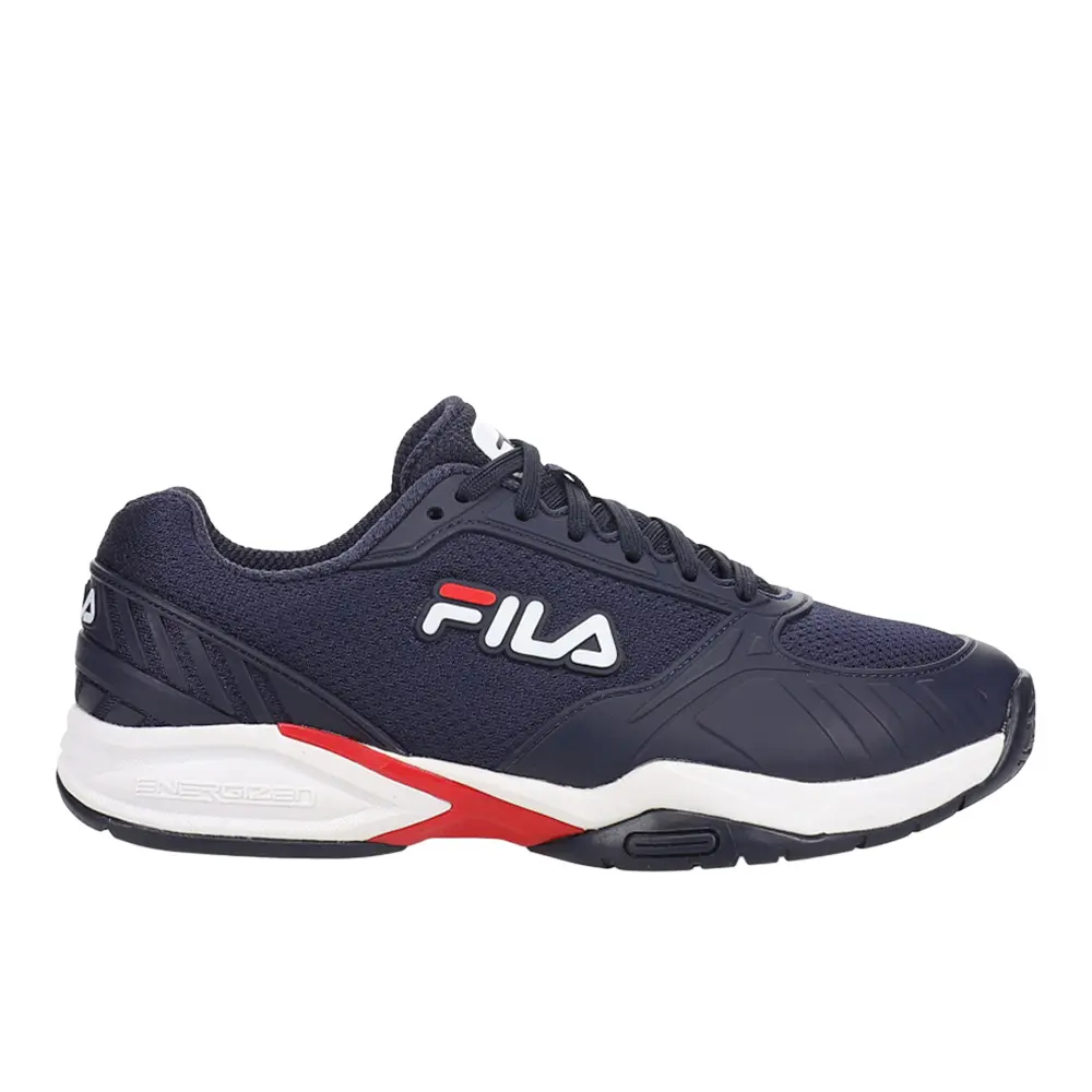 Fila Mens Volley Zone Pickleball Pickleball Sneakers Shoes - Blue