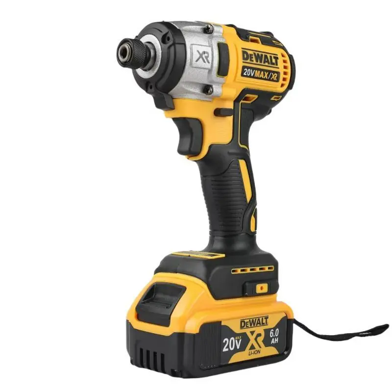 Dewalt DCF887 20V Max Cordless Brushless Motor Impact Drill-Driver - 3250 RPM Cordless Drill with Battery, Screw Gun for Construction Drilling Tasks