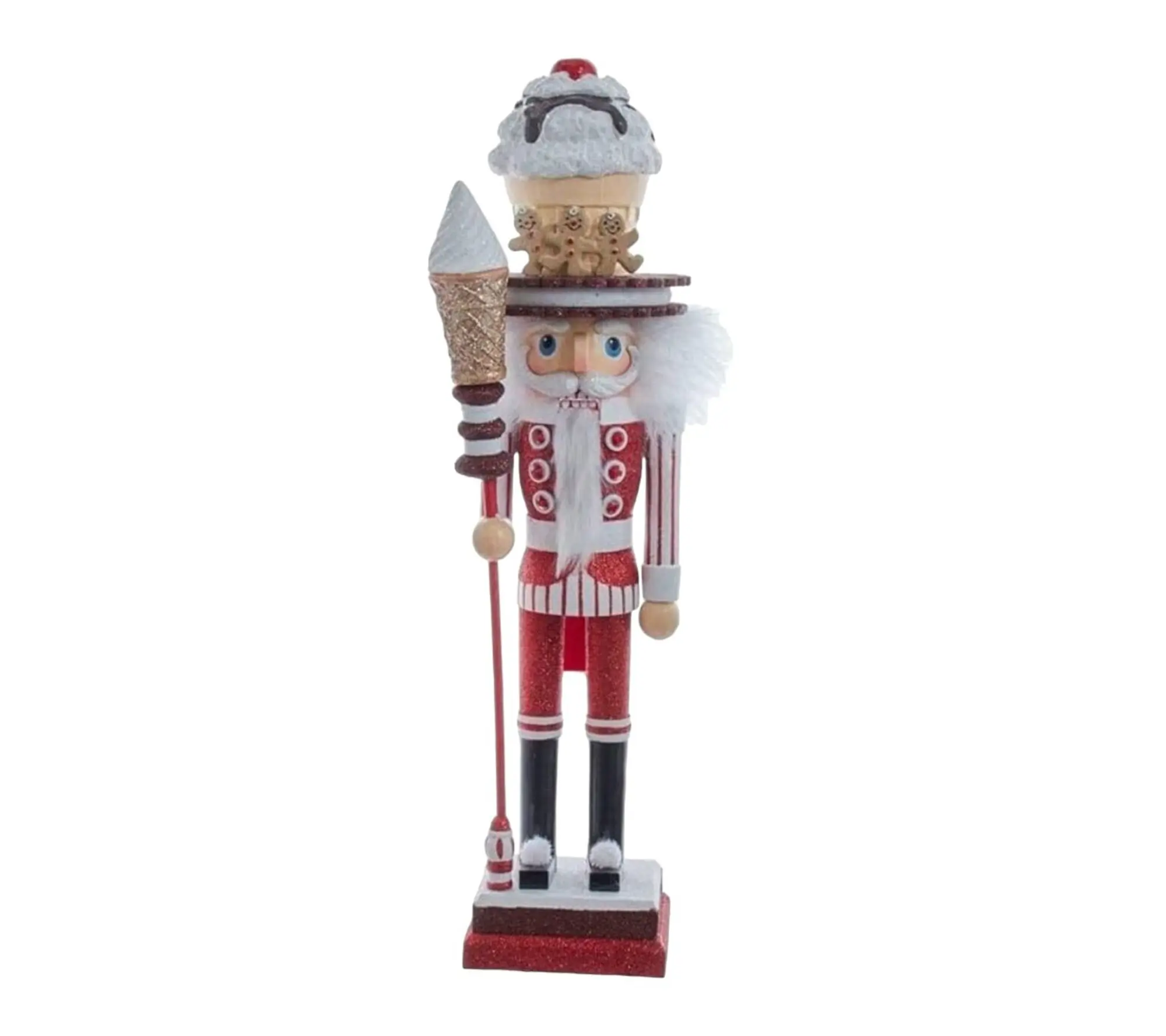 RC Home Decor 18" Candyland Nutcracker with Ice Cream Hat