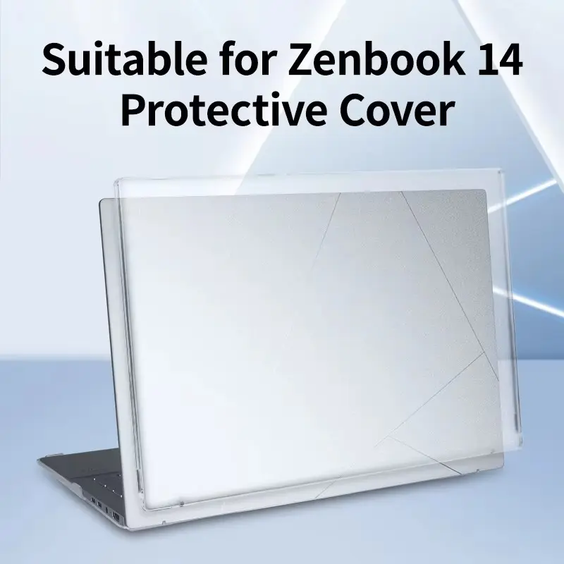 Matte Transparent Case for Asus Zenbook 14, Laptop Hard Case, Laptop Accessories, Matte Colored Shell, Anti-Scratch Cover, Durable Cover, Protective Cover, Polycarbonate Cover, Ux3405c/ux3405m/um3406k