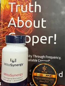 Bio-cu1 "Copper Trio Bundle" - Copper Focus Supplement (Dietary Capsule Form), Healthcare Skincare Cream, and Science & Natural Sciences Book