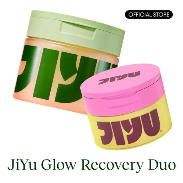 JiYu Korean Skincare Glow-Up Bundle - Toner Pads & NAD+Ant Aging Moisturizing Cream - Maximum Hydration, Elininate Dark Spots, Reduce Wrinkles
