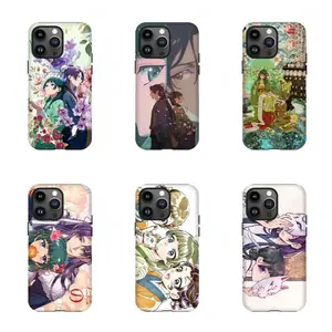 The A-po-the-cary Dia-ri-es Phone Case - Maomao & Jinshi Art Prints, Shockproof & Slim Fit for iPhone 17 16 15 14 13 12 11 Pro Max Plus Air Mini | Shojo Manga Vibe | Tough Defender