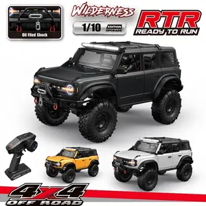 1/10 Rc Car RC Crawler 4x4 Off-road RTR HB R1001 with LED 2.4G Electric Remote Control Rock Buggy Vehicle Rc Cars for Adults