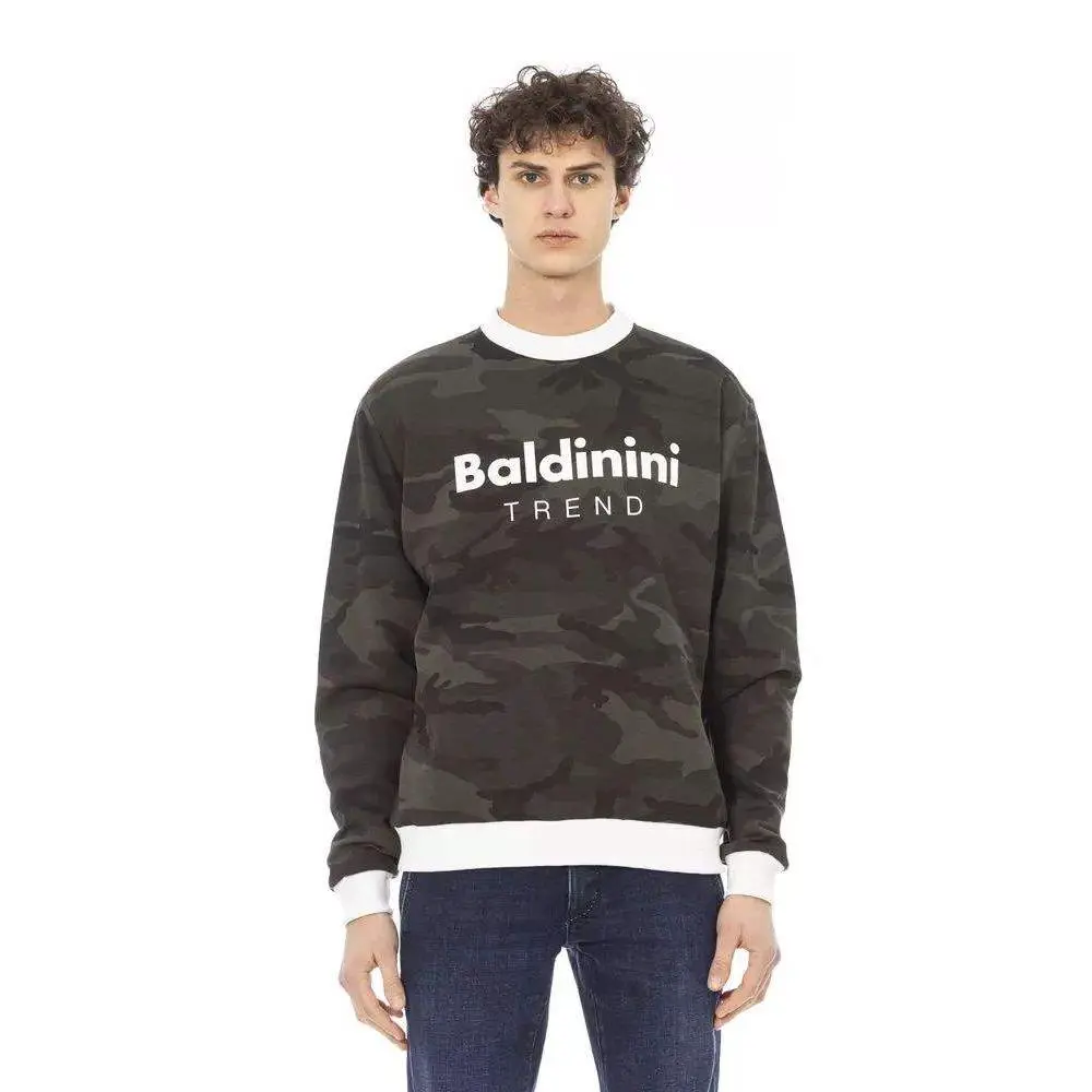 Baldinini Trend Army Cotton Sweater