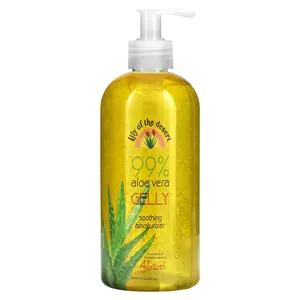 Lily of the Desert 99% Aloe Vera Gelly, Soothing Moisturizer, 16 oz (454 g)
