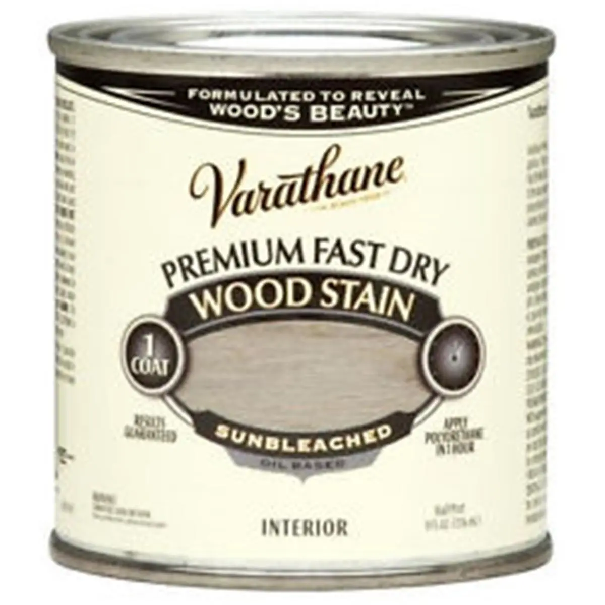 Varathane  1-2 Pint Sunbleached Fast Dry Wood Stain, Fast-Drying, 0.5 Pint