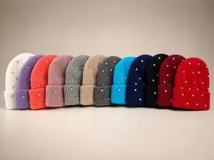 Rhinestone Beanie