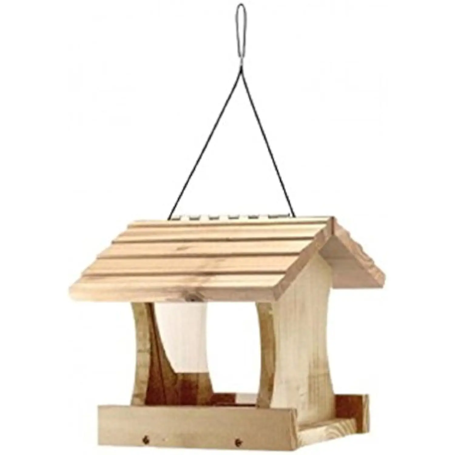 Audubon 8914830 1.5 lbs Wild Bird Cedar Platform Bird Feeder with 1 Ports
