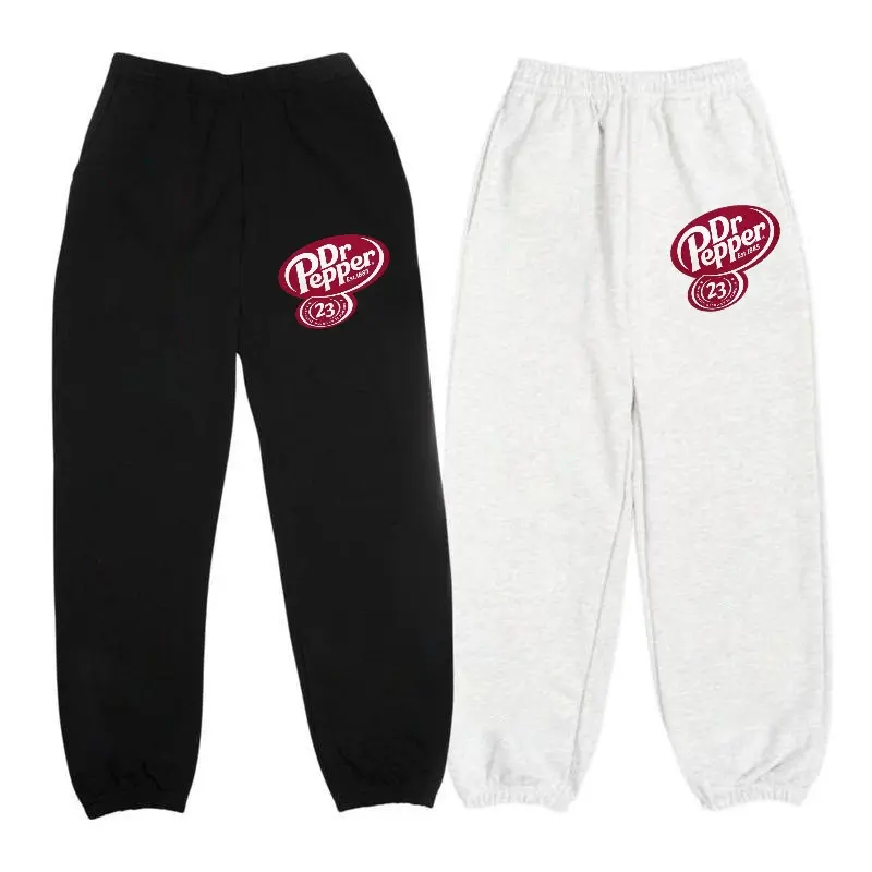 Dr Pepper 23 Logo sweatpants, Spicy Soda 23 Sweatpants, Vintage-Inspired Bold Logo Joggers, Fizz 23 Bold Graphic Joggers, Retro Cola-Inspired Sweatpants, nostalgic cola aesthetic pants