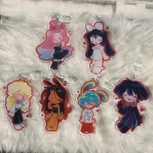 Alien Stage Bunny Acrylic Keychains, cute, Durable, And Perfect For Bags, Keys, Or Gifts