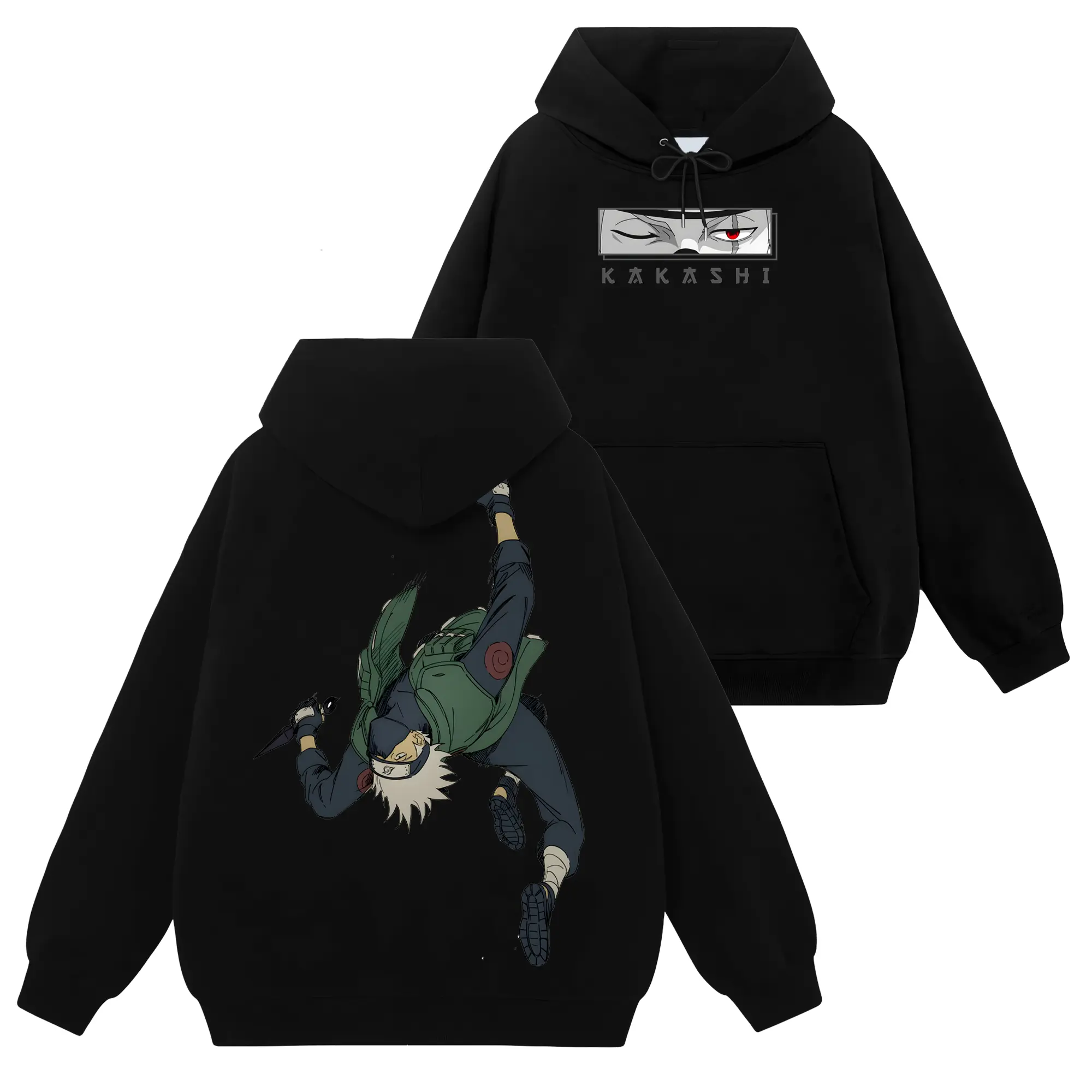 [Shinobi Shop] Limited Kakashi Hatake - Naruto Shippuden #109 Hoodie T-Shirt Sweatshirt, Retro Vintage Unisex Graphic 90s Cotton, Gift For Wibu, Anime Manga Y2K Streetwear Apparel Classic