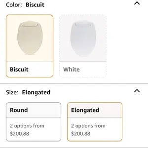 Lumawarm heated toilet seat