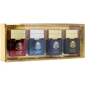 English Laundry Variety Set-4 Piece Mens Variety With London & Crown & Oxford Blue & Cambridge Knight And All Are Edp Spray 0.68 Oz For Men
