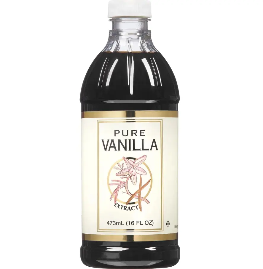 Pure Vanilla Extract 16 fl oz 473ml Bottle of Authentic Flavoring Made with Imported Beans for Baking and Cooking in the USA - Taffy