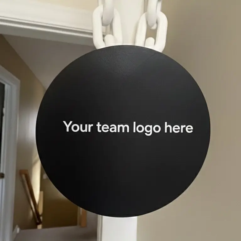 Your Team spinning hype fan chain - college themed