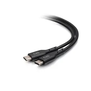 C2G 12ft (3.7m) USB-C Male to USB-C Male Cable (20V 5A) - USB 2.0 (480Mbps)