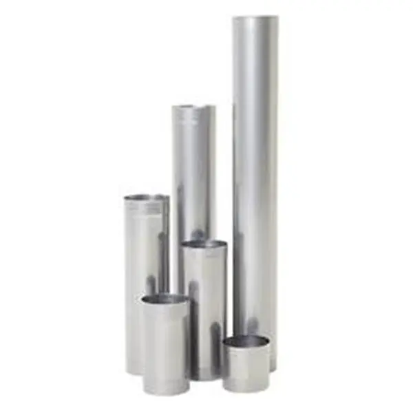 Rhino Rigid 316L Stainless Steel Chimney Liner, 6x48 in, Includes Compatible Pipes & Fittings Adapters (Tools & Hardware, Pumps & Plumbing Use)
