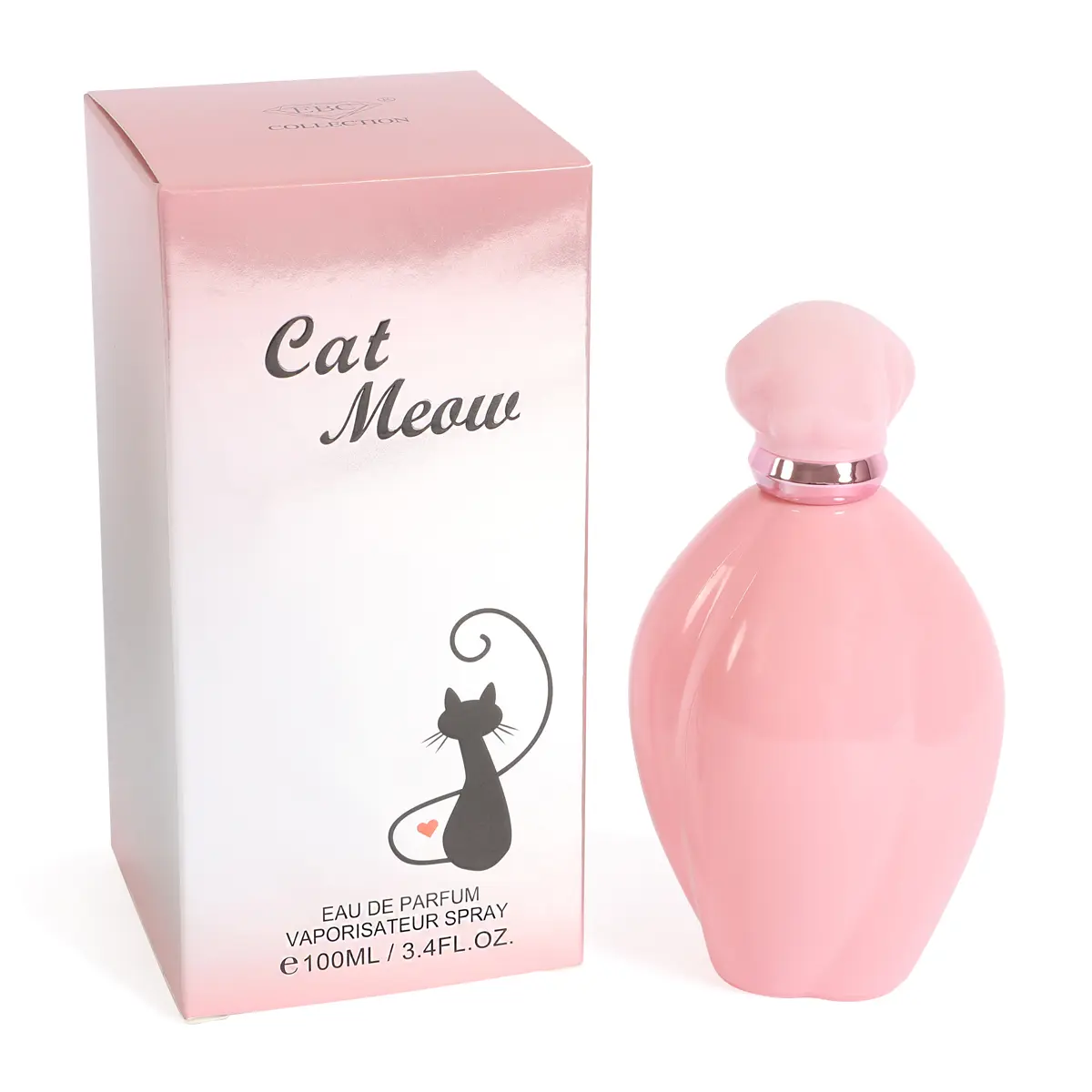 EBC Women's Cat Meow Eau de Parfum, 100ml/3.4fl.oz - Playful, Sweet, Layering-Ready Fragrance for Women's Personal Care