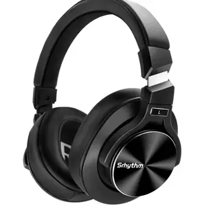 Srhythm NC75 Pro Noise Cancelling Over-Ear Headphones with Bluetooth 5.0, 40H Playtime, Microphones & Fast Charge