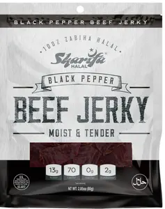HALAL Black Pepper Beef Jerky (80g) HALAL Black Pepper Beef Jerky (80g)