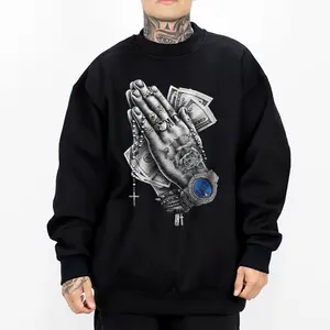 God Chicano Clothing, Mexican Clothes, Lowrider Clothes, Oversized Graphic Tee Medium Heavy Sweatshirt Hoodie for Men & Women Gods3
